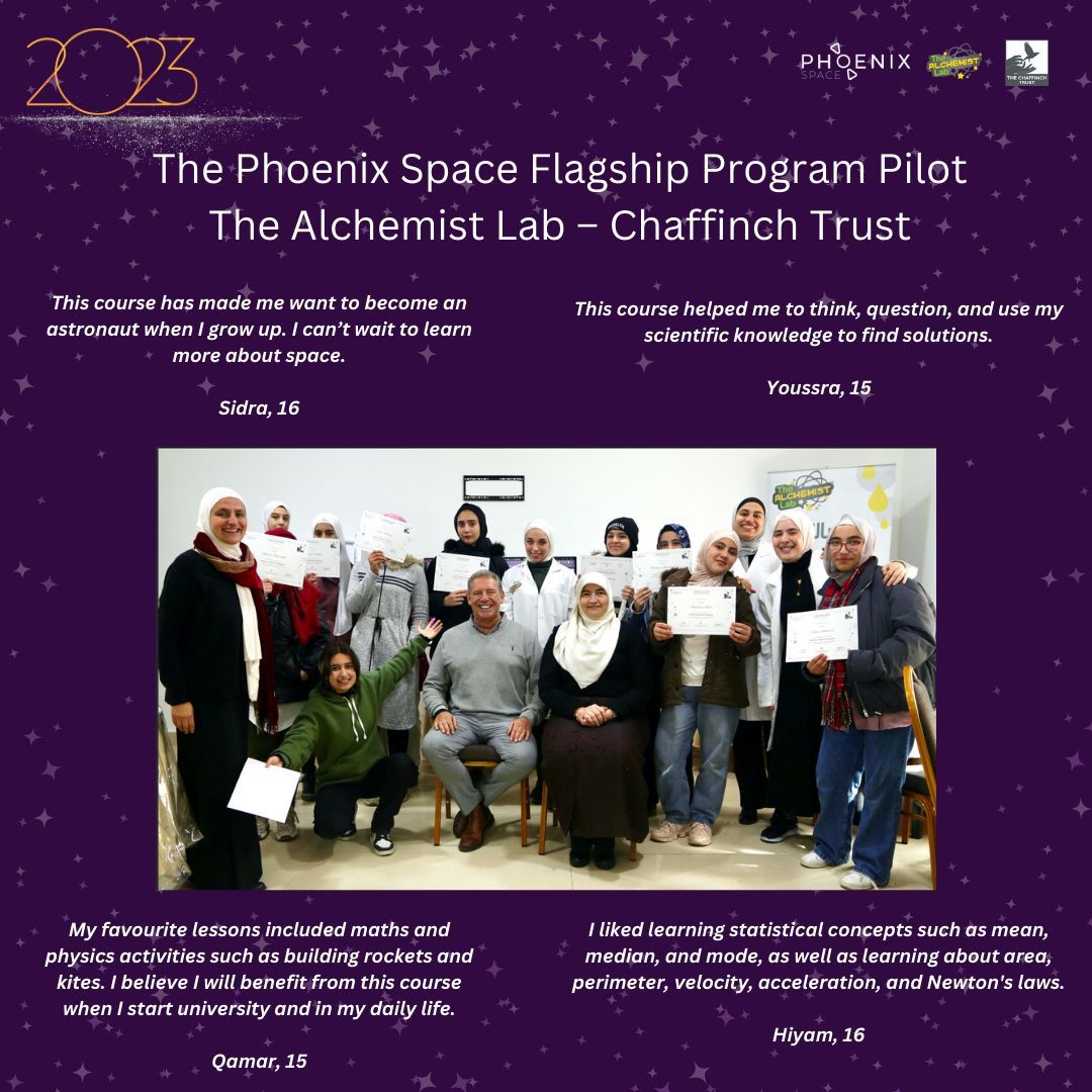 We created a 5-week STEM course for refugee students with support from The Chaffinch Trust and The Alchemist Lab. The testimonials highlight the transformative potential of our programs, reflecting our commitment to empowering these resilient young individuals #EmpoweringYouth