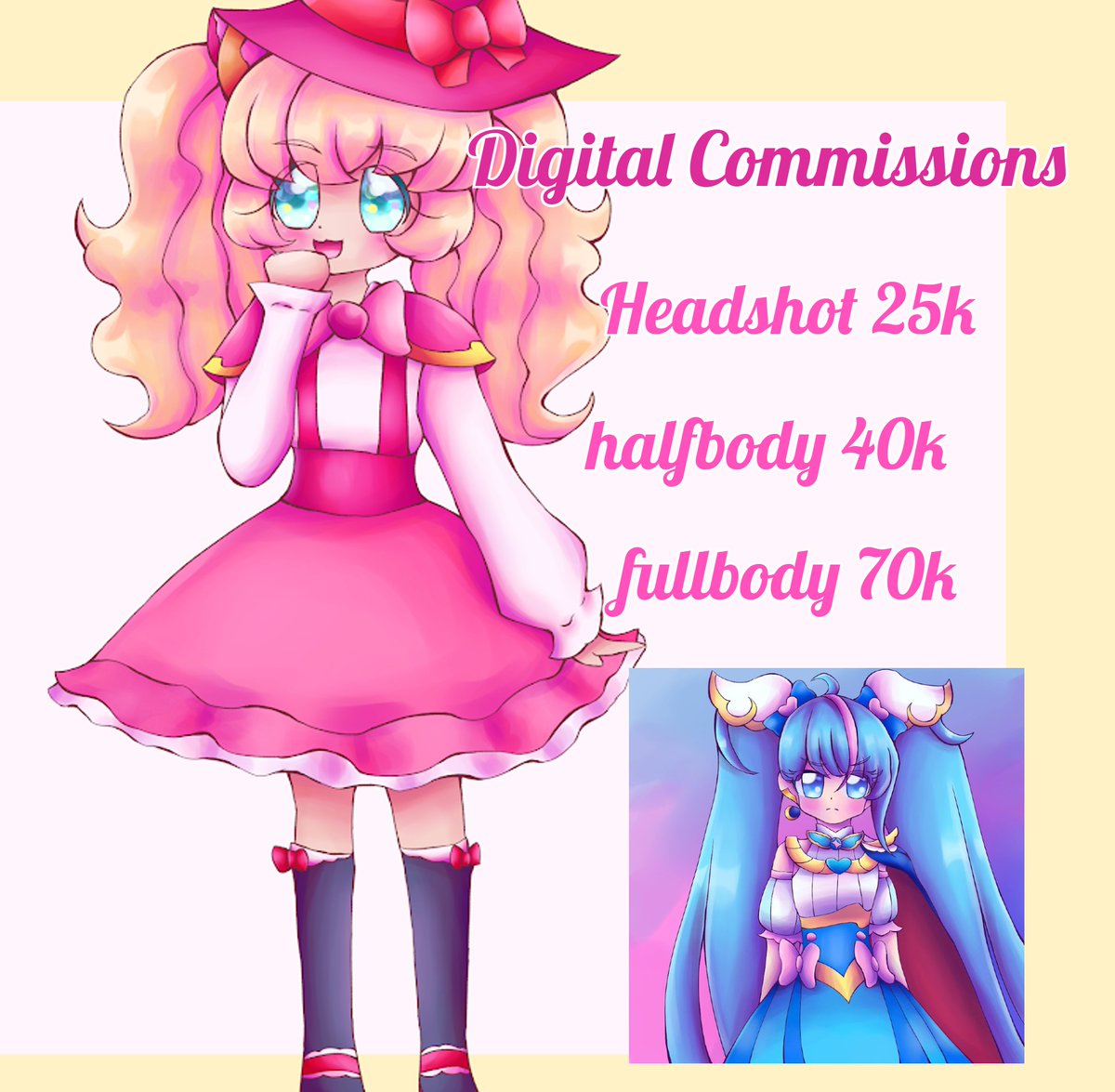 mallowcream_'s tweet photo. Doing rh commissions, 3 slots available! DM me if interested #royalehigh #royalehightrades #royalehightrading #royalehighart #royalehighcommission #rhcommissions https://t.co/8HiLlJAkDJ