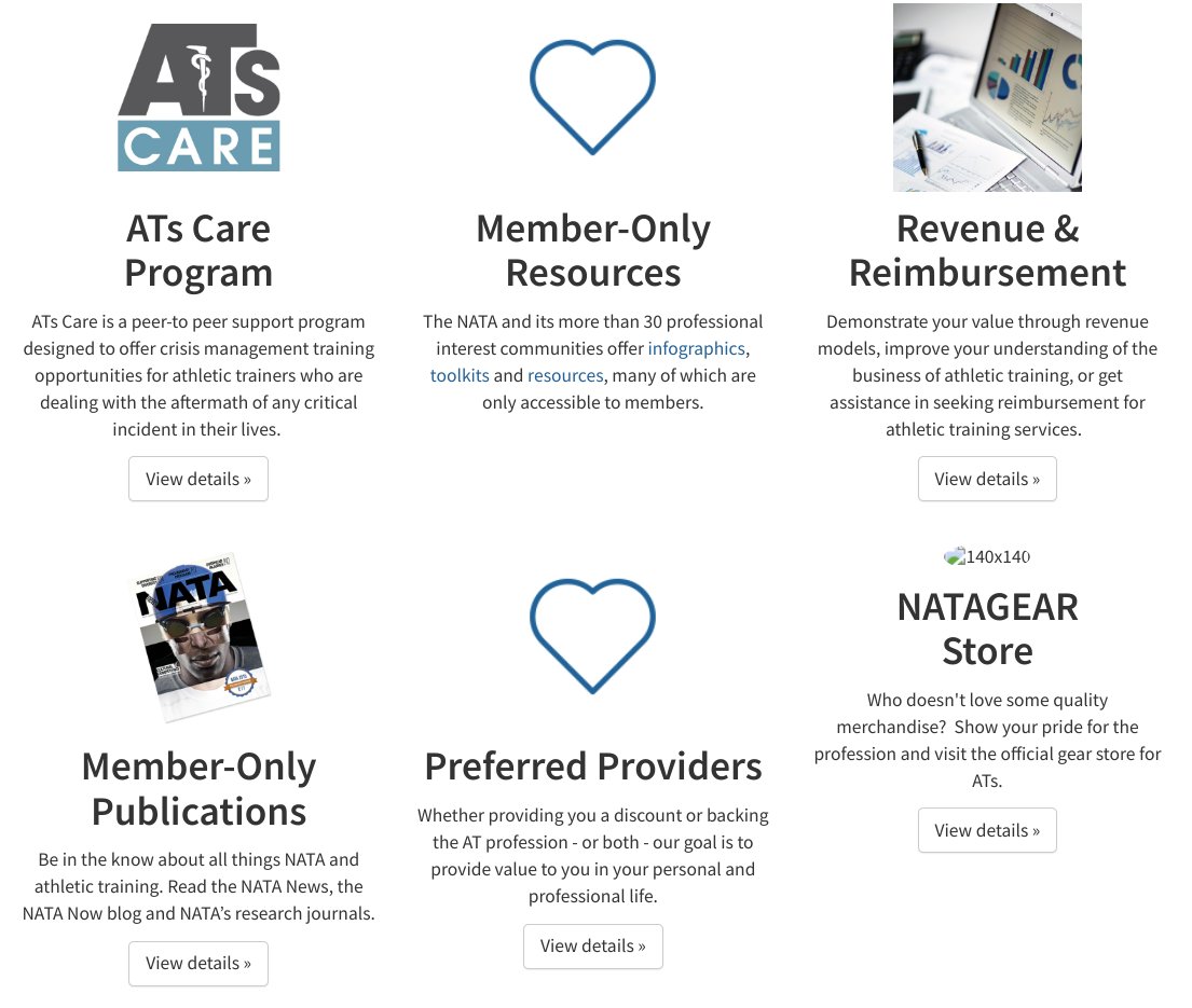 GO_NYSATA's tweet photo. #⃣4⃣ - SUPPORT
#NATA has an array of #SUPPORT #resources that equip you with the #tools you need to #thrive in the #athletictraining profession...
Learn More & Join NATA Today: https://t.co/kLJBt2C0T5✅
#GetInTheGameNY #AT4All #HealthcareThroughAction
@natad2 @NATASLCreps 🦸 https://t.co/ifhnZZgUK8