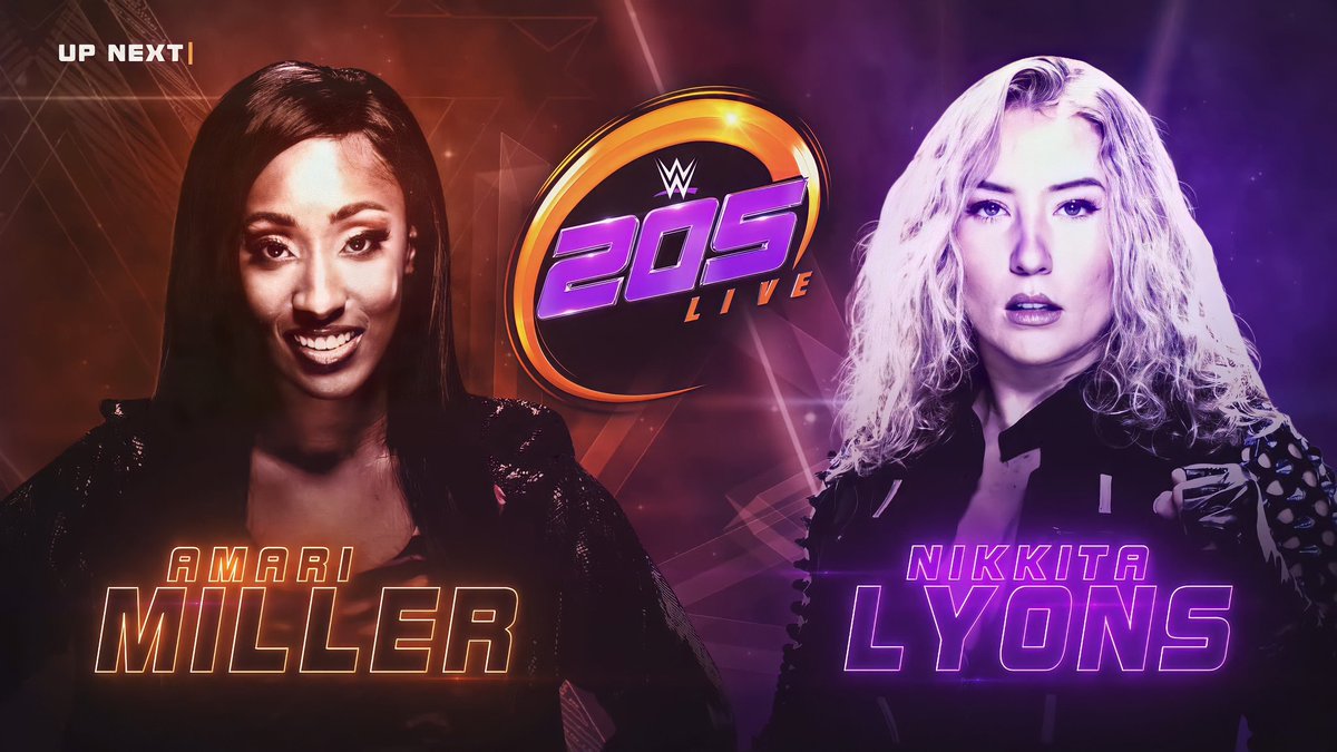 12/28/2021

Amari Miller defeated Nikkita Lyons (in her WWE debut) on #205Live from the Performance Center in #WWEOrlando, Florida.

#AmariMiller #NikkitaLyons #FaithyJ #TheLionness #HeartOfALion #WomensWrestling #WomenOfWrestling #Herstory #WWE #WWESuperstar #WWEHistory