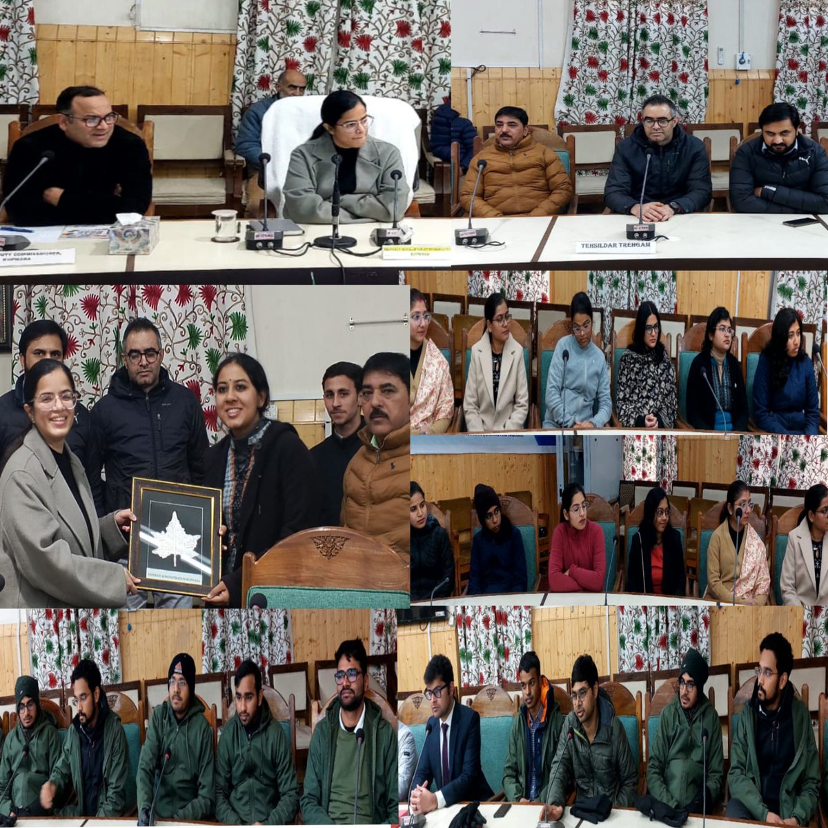 infokupwara's tweet photo. #HamaraSankalpViksitBharat 
IAS probationers on Bharat Darshan engage in an insightful interactive session with Deputy Commissioner Kupwara, Ms @SudanAyushi !! 

@OfficeOfLGJandK
@DivComKash 
@dckupwara 
@diprjk  
@PIB_India
@DDNewslive https://t.co/AXpjEXiU42