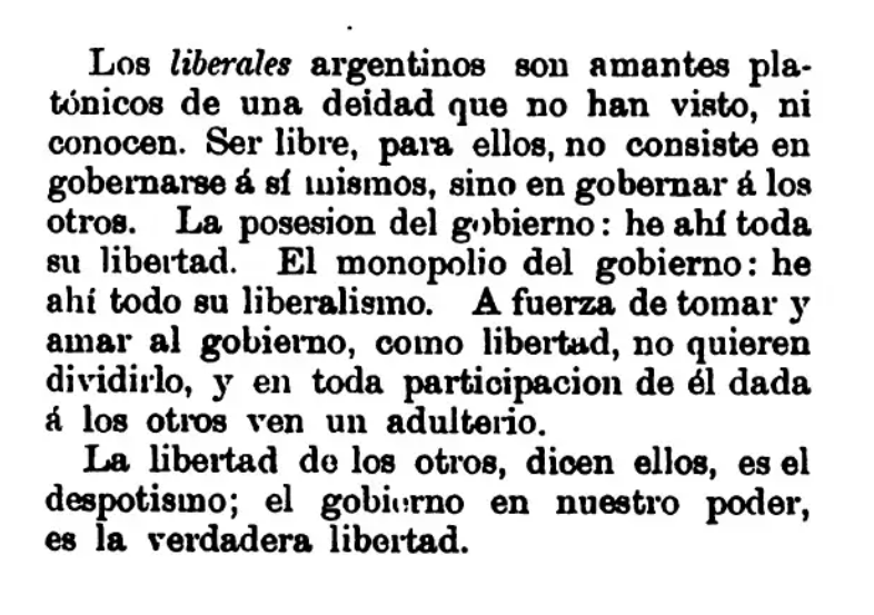 mlarraquy's tweet photo. Uno que entendió todo: Juan Bautista Alberdi.
Para entender el momento actual. https://t.co/9wg4cBZIvh