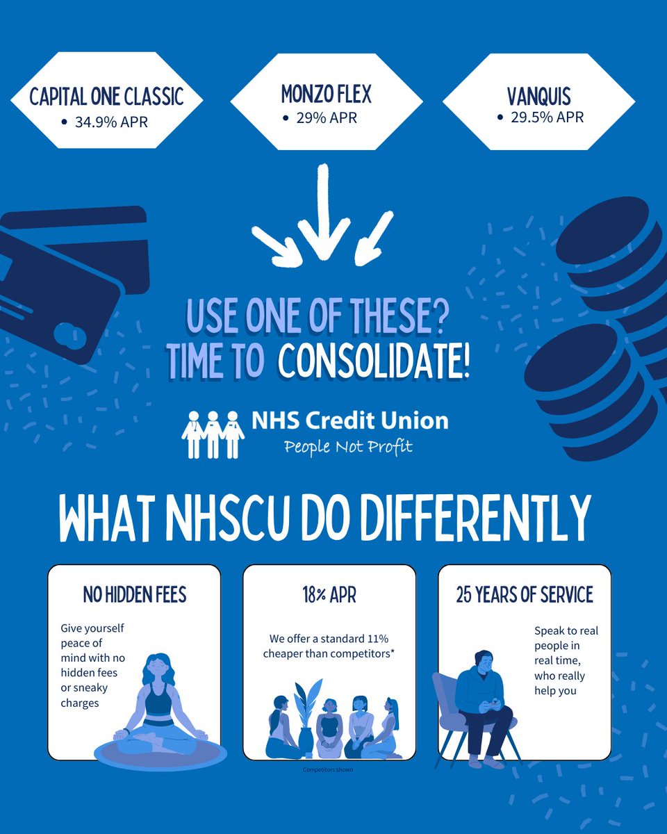 Looking to save this new year? Check out our debt consolidation loan - nhscreditunion.com/debt-consolida…