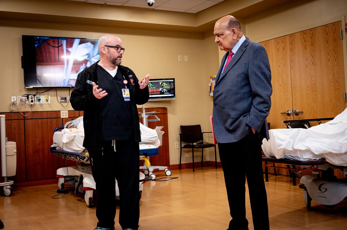 We celebrated the naming right dedication of The Nayan K. Kothari, MD, Simulation Center for Interprofessional Learning, honoring Dr. Kothari’s decades of service and commitment to training medical residents from all over the world. Congratulations, Dr. Kothari!