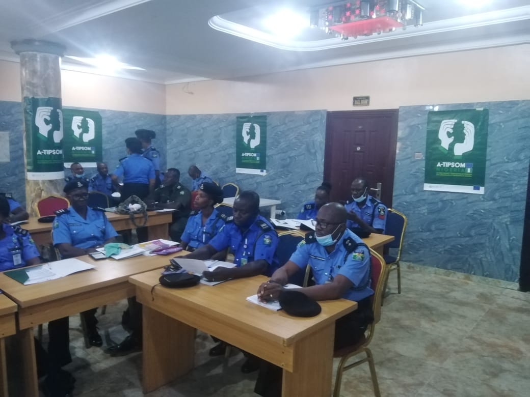 Atipsomnigeria's tweet photo. Today,  #ATIPSOM commenced a Day Two of Capacity Building and Dissemination Workshop for @PoliceNG  Anti-Human Trafficking Unit on Trafficking in Persons and Smuggling of Migrants Data Management and Exchange Protocol.

This is funded by @EuinNigeria | implemented by @FIIAPP https://t.co/sUYkSlQRc1