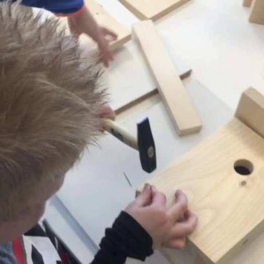 Zit je op de basisschool, hou je van knutselen én van vogels? Op 4 januari kun je bij ons in de Schaapskooi een vogelhuisje of notenrekje komen maken. Kijk voor meer info op  natuurcentrum5hl.nl/event/notenrek…