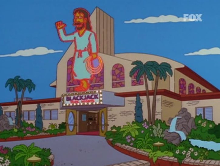 Me recuerda al capítulo de los Simpson