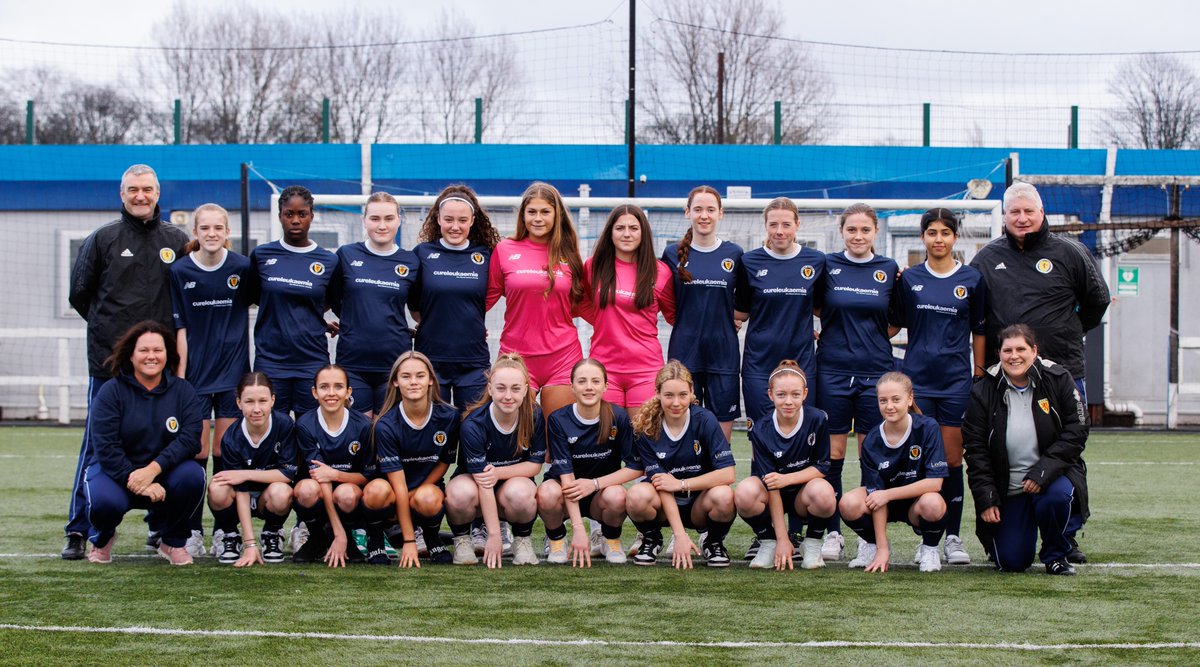 Introducing the Scottish Schools Girls' Under 15 Squad and coaches for the Bob Doc 2024.