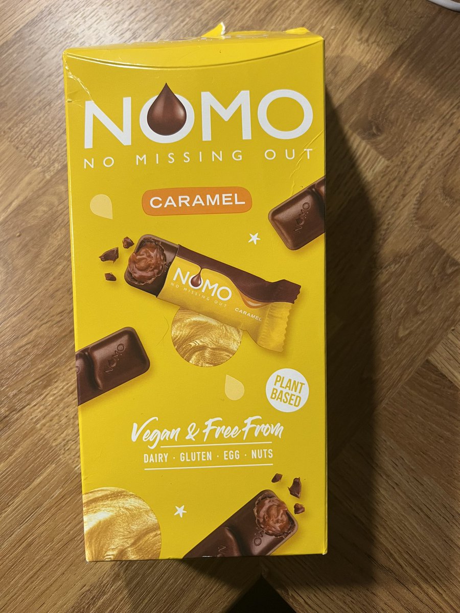 I was given these for Christmas, I can only describe them as little pieces of heaven,🍫They are Delicious! BUT this is not a good thing when you’re me because I have a sweet tooth… and now I will have to buy some for myself & im trying to cut down on sugar! 😩🤦‍♀️ @NOMOChocolate