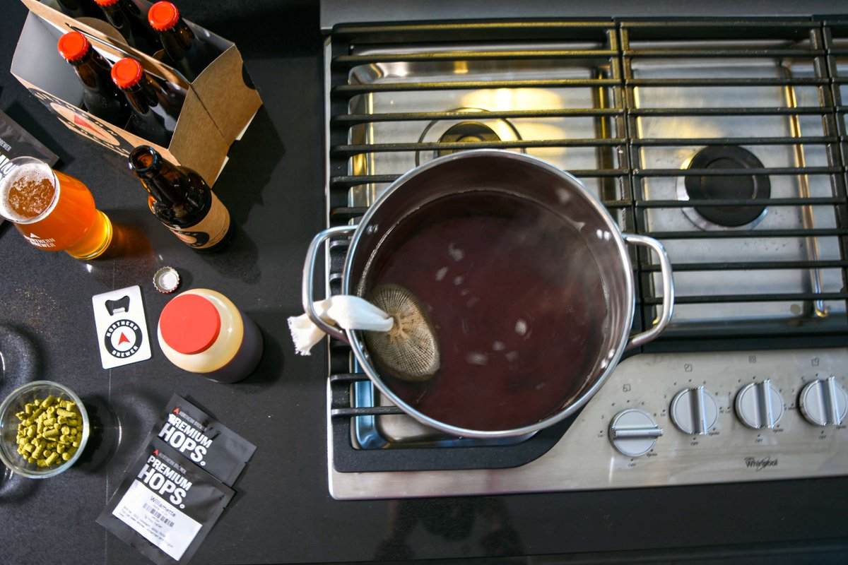 northern_brewer's tweet photo. For anyone gifted a homebrew starter kit, the included Homebrewing 101 course will be the most helpful place to start, but be sure to also check out our blog section for new brewers: https://t.co/EZlQRmHFYK https://t.co/Mr5gG8G6Af