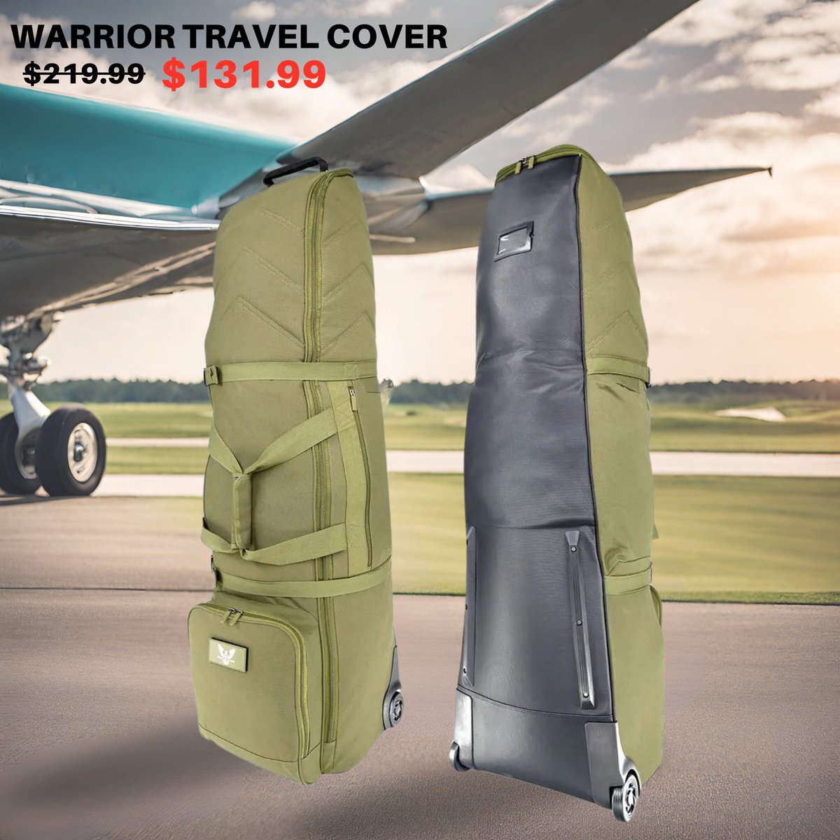 PatriotSubtle's tweet photo. Traveling with your golf clubs? Have an upcoming golf trip? We’ve got you covered — literally! ⛳️

Get 40% OFF your entire order using discount code: “GOODBYE2023” 🔥

Click the link in our bio to shop now!!! 🛒

#subtlepatriot #golf #golfequipmentreview #golfdiscount #golftravel https://t.co/N4VDvVQ1nw