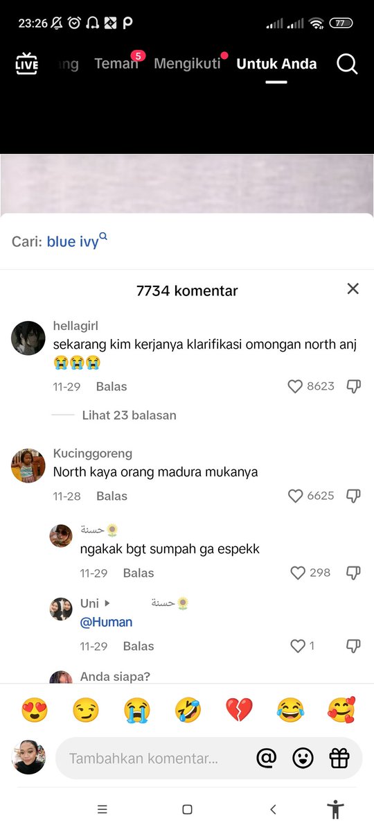 Bengek bgt malem2 baca komentar aneh di tiktok😭😂