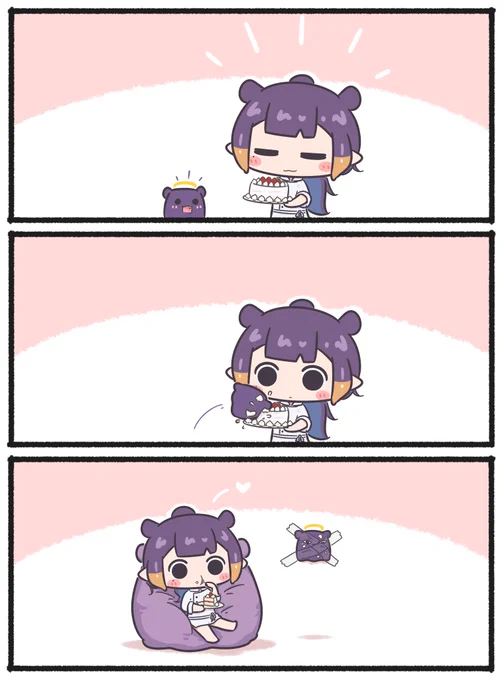 No cake for impatient tako🍰

#inART 