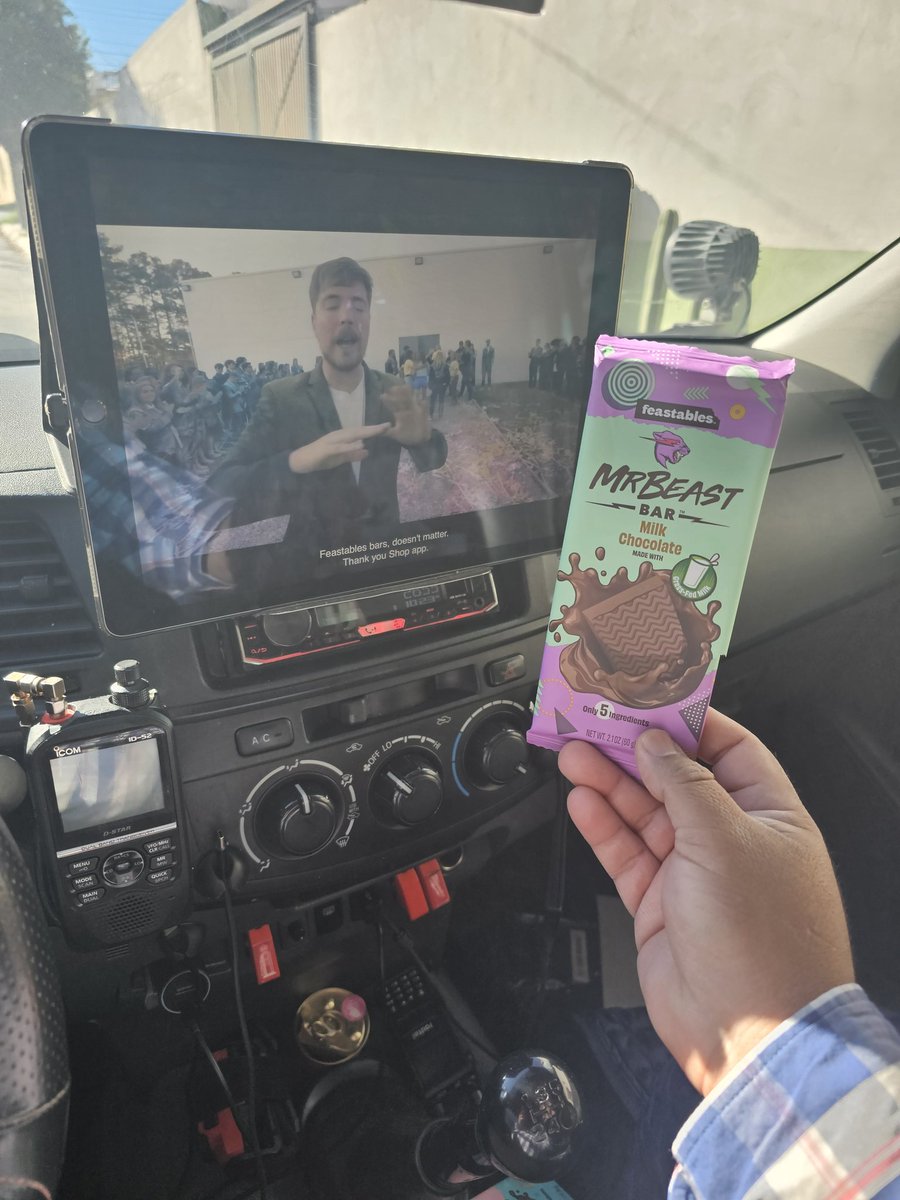 Well <a href="/MrBeast/">MrBeast</a> for some reason doesn't sell <a href="/Feastables/">Feastables</a> in Mexico but that doesn't stop us to buy some. This is the best chocolate I have.