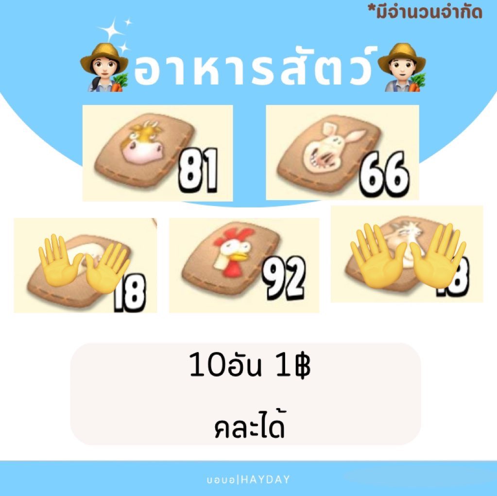 Nr_ttxxt's tweet photo. สนใจฟอล+เมนชั่นเดี๋ยวเค้าDⓂ️ไปคั้บ🫡🫡
ทำงานหาเงินไปซื้อก้าดบัสคับ
 #ตลาดนัดhayday #ขายของhayday  
#hayday #haydaythailand https://t.co/09DM4qxMdb
