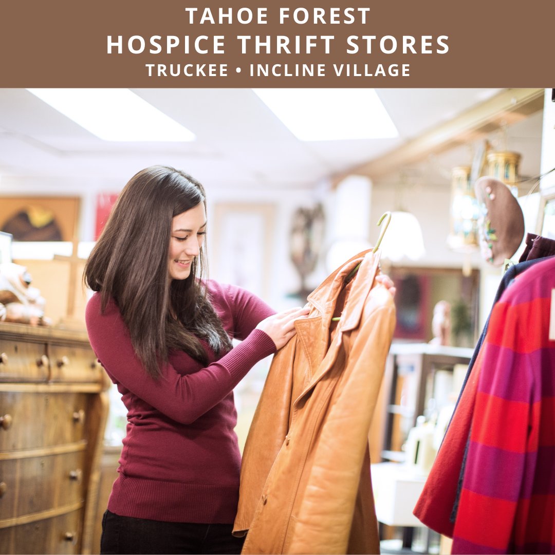 Stock up on seasonal essentials at our Truckee &amp; Incline Village Hospice Thrift stores!

Explore great deals on clothing, home decor, and much more while supporting our Hospice programs.

For more information, visit tfhd.com/hospice-thrift….