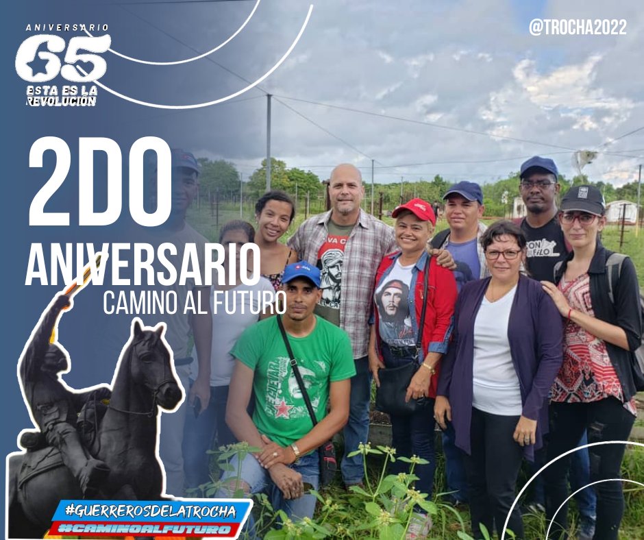 🎉🎉El día es Hoy🥁
Ya llegamos a nuestro Segundo Aniversario los #GuerrerosDeLaTrocha, ha sido un año de más retos y victorias.
Felicidades 💪❤🇨🇺🎉 y seguimos #CaminoAlFuturo 
<a href="/trocha2022/">Guerreros De La Trocha ✯✯✯🇨🇺</a>