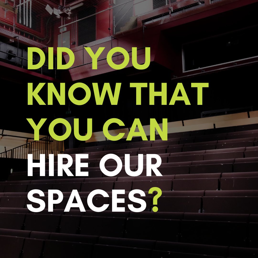 HIRE OUR SPACES & SEE YOURSELF AT BGAC! Whether you're looking for a place to rehearse & perform, for workshop room or for unique celebration venues, speak to our team to find out more about our fantastic spaces: ow.ly/Ov4C50OjkvF #hire #venuehire #conferencehire