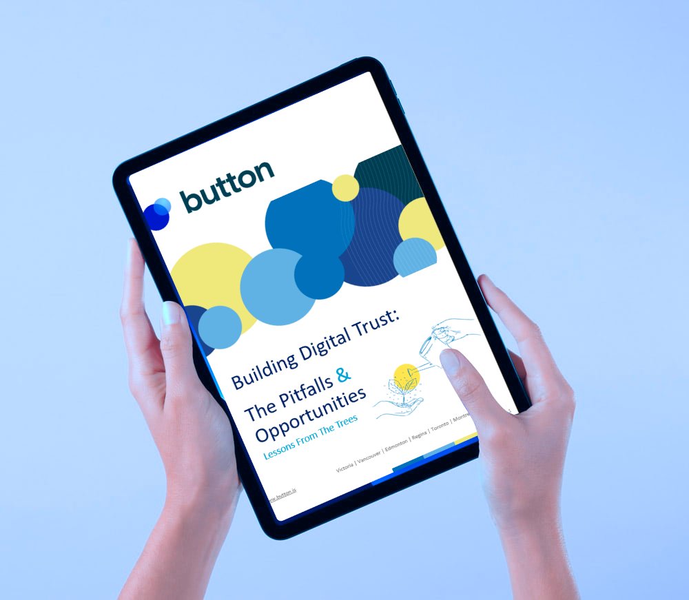 ButtonTweeting's tweet image. Coming in January, another in-depth overview from #ButtonInc
Building Digital Trust: The Pitfalls &amp;amp; Opportunities.
#DigitalStrategy #DigitalTransformation  #UI #UX #Agile #SoftwareDevelopment #DigitalTrust
button.is