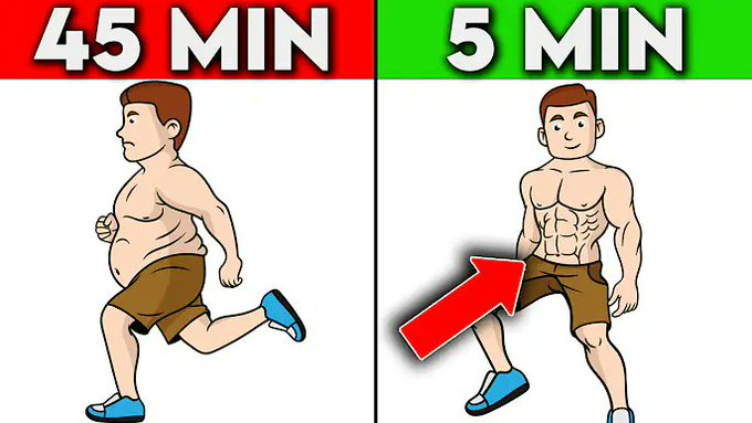 LA CIENCIA DICE QUE 5 MINUTOS EQUIVALEN A 45 MINUTOS DE FOOTING.✅🏃

SI NO ME CREES, ECHA UN VISTAZO👀⬇️

🧵HILO🧵