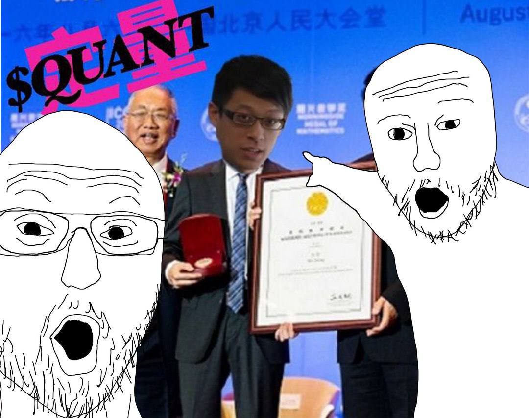 Thats_My_Quant's tweet photo. Ride with $QUANT 

He won a math competition and yet he doesn't speak English 🔥 https://t.co/tXni0KQ99K