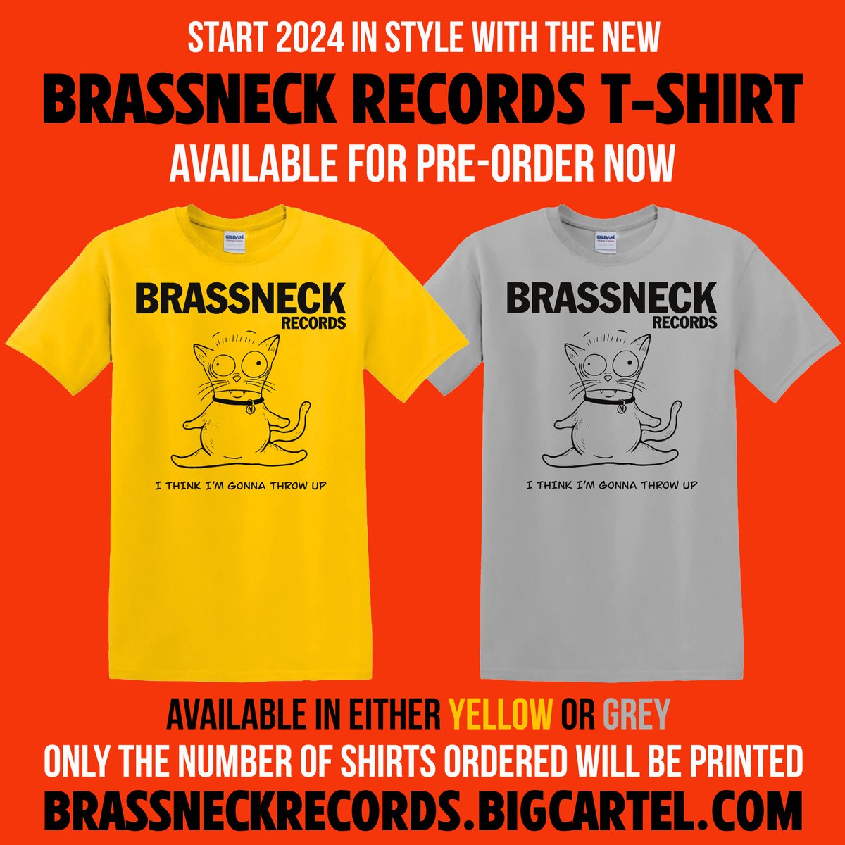 New Brassneck / Descendents inspired punk t-shirt up for pre-order now.  Only the number ordered will be printed...

brassneckrecords.bigcartel.com/product/descen…