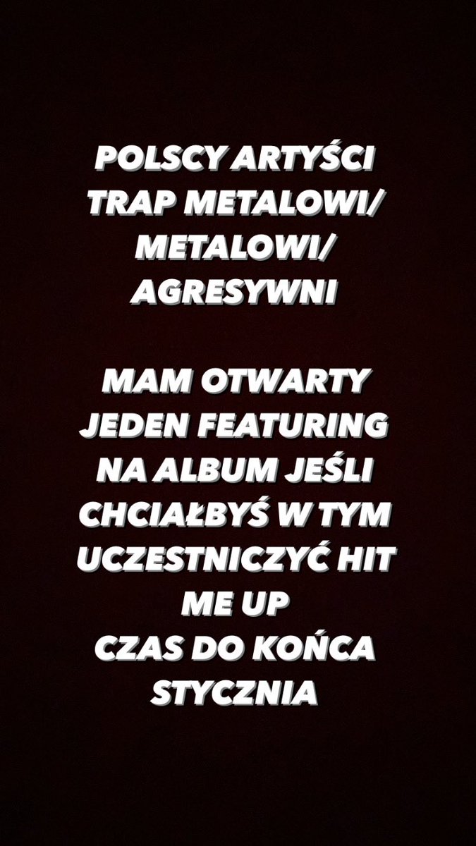 WOOP WOOP
#polishmetal #trapmetal #polishtrapmetal