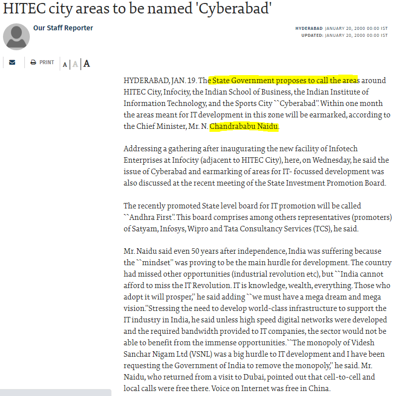 eclector1419857's tweet photo. Few things contributed to Hyderabad Growth (many more)
Giving Bangalore a run for money Bye-bye Bangalore, Hello Hyderabad policy
#Bengaluru was always ahead of #Hyderabad
Till CBN arrived on scene #Hyderabad was never even seen a competitor.
Now #BGLR approx. 7X of #HYD https://t.co/mCRABA4iJY
