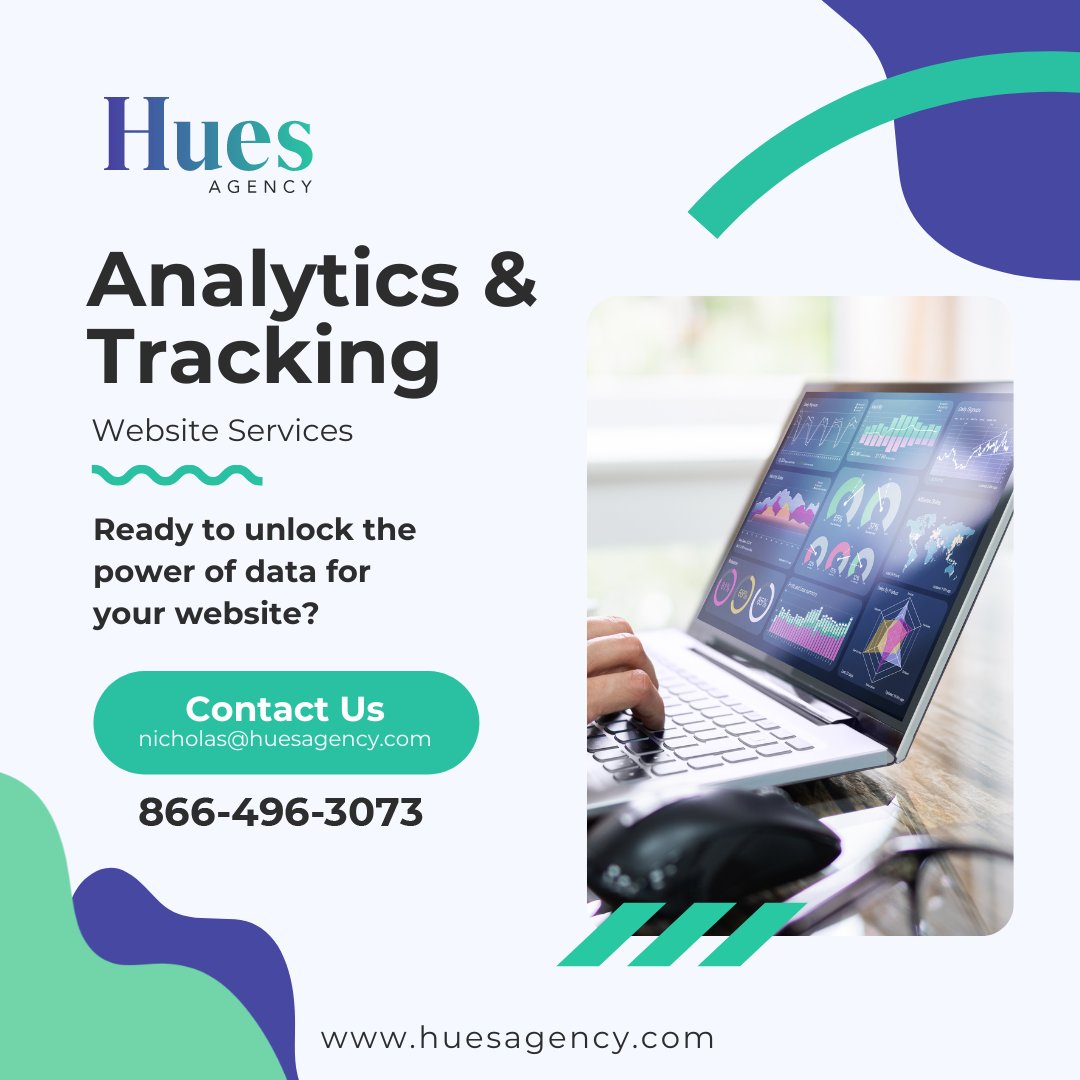 HuesAgency's tweet image. Ready to unlock the power of data for your website?
Contact Hues Agency today, and gain valuable insights with our expert website analytics &amp;amp; tracking services!
Email: nicholas@huesagency.com
Learn More: huesagency.com/websiteservice…
#websitetracking #WebsiteAnalytic #webanalytic #Seo