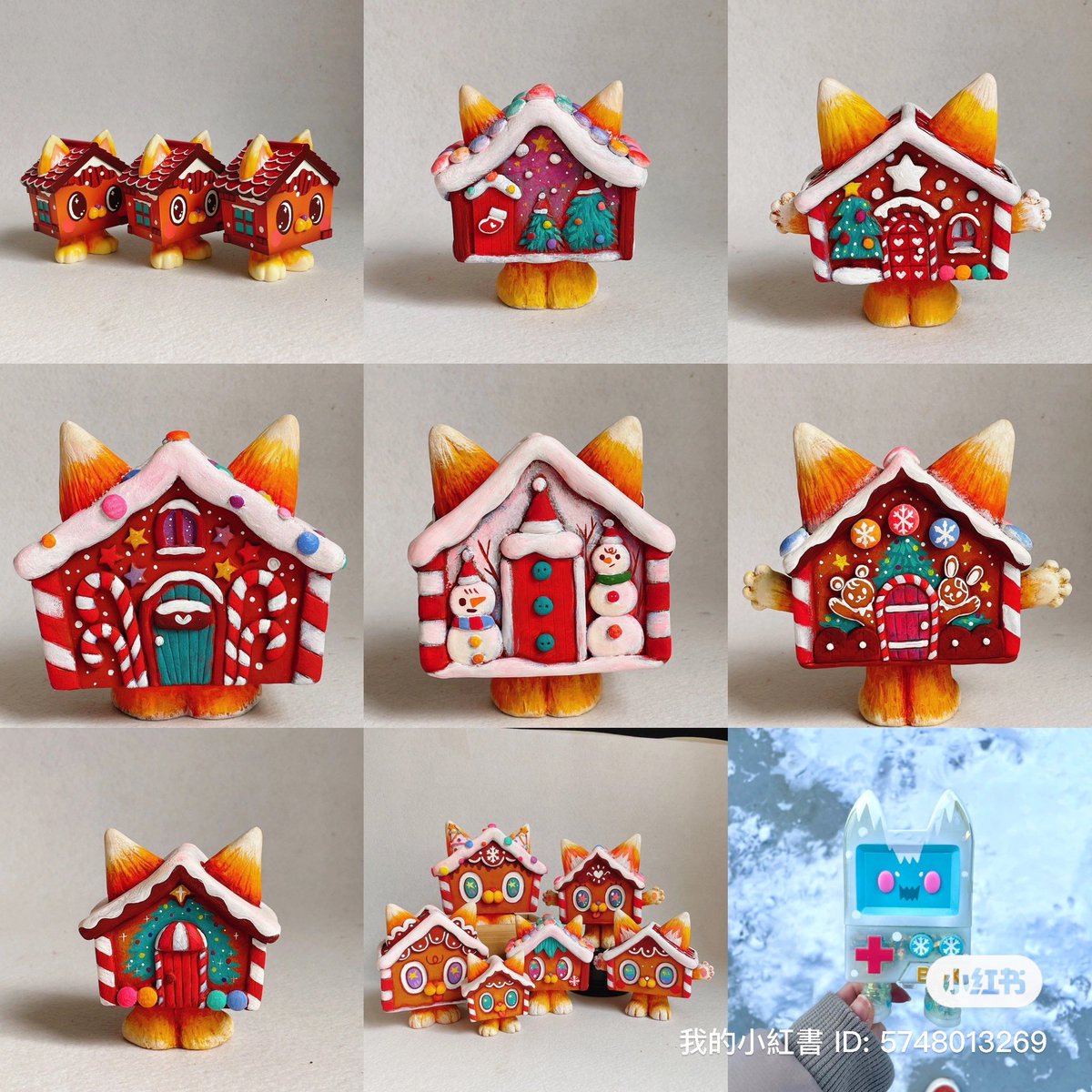 ratokimtoy's tweet photo. These are my box cats that I made this year. I tried many different things. It was all a fun project, and we plan to try various and fun things next year. Thank you to my fans and customers🙏💖✨🔥goodbye2023✨
#ratokim #boxcats #arttoy https://t.co/MkGoenDECC