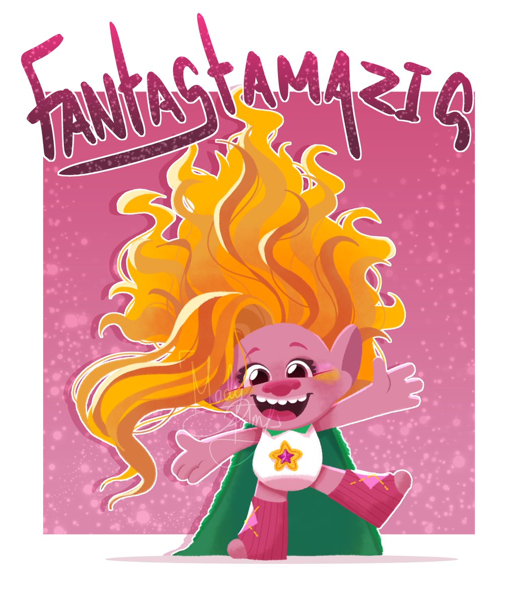 MadyPalm's tweet photo. Viva! slowly I'm kind of falling for Trolls 3, and after watching the movie Viva is one of my fav just like Floyd! 

#Trolls #Trolls3 #Fanarts #trollsviva https://t.co/tLikFk1c8L