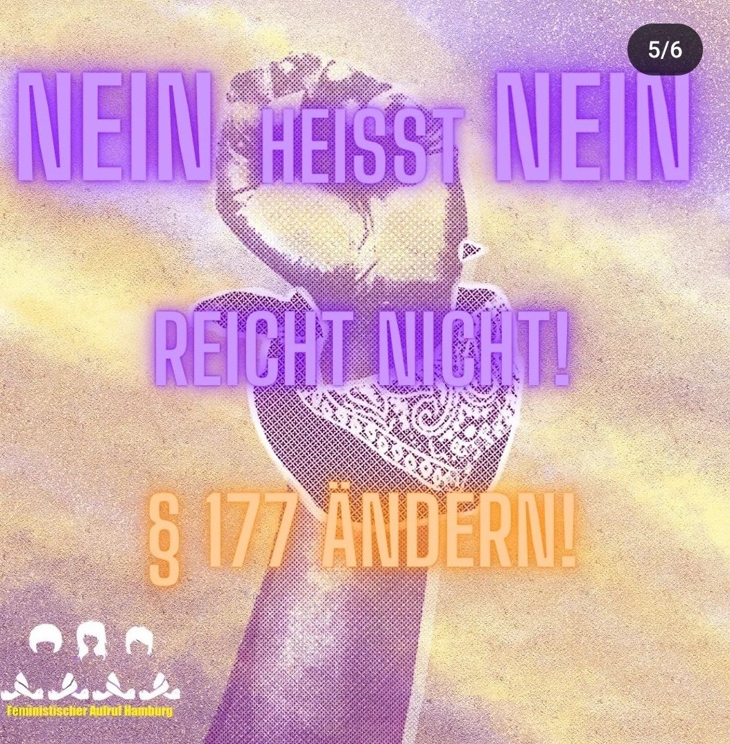 schnappi_e's tweet photo. 🗓️ 29. Dezember #hh2912
🕒 18 Uhr 
📌 auf der Freifläche vor der Europapassage (Ballindamm 40)
🏁 Strafjustizgebäude, Sievekingplatz 3
🥷 Vorne Flinta*only-Block, All gender-Block am Ende
#StoppsexualisierteGewaltHH
#onlyyesmeansyes
#neinheisstneinreichtnicht
#fightpatriarchy https://t.co/YPVKgbTb0N