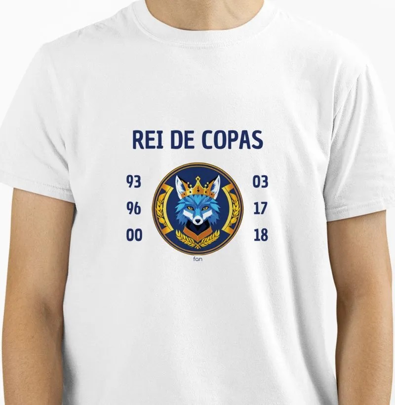 usefansports's tweet photo. NOVA ESTAMPA FANSPORTS  

Camiseta Rei de Copas👑 

Mais uma estampa da Fan pensada na história dos times preferidos dos brasileiros.  

Nossas camisetas são de 100% algodão e ideais para todos os climas.

https://t.co/fBAI8pafBQ https://t.co/GMKG893m6o