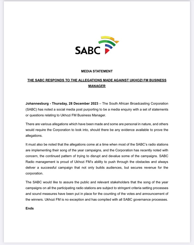 NdlovuPowen's tweet photo. Why is the sabc using the phrase "Song of the year" and voting machinism without Michael Owen Production???I'll post more evidence of existing and signed  agreement between 2 parties @SABCNews @_AfricanSoil @OneRights22 https://t.co/yDrH3dly27