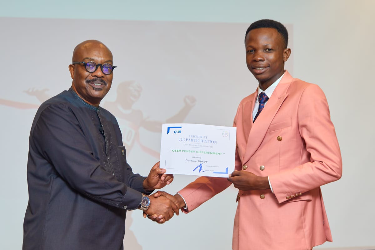 "Oser penser différemment", formation de haute facture avec une expertise d'exception. Merci cher <a href="/GillesAtayi/">Gilles Atayi</a> pr la réflexion qualitative  dont je ne doutais point. Les fruits ont tenu la promesse des fleurs. #leadership #management #stratégie #CNP #GillesAtayi #Togo #Afrique