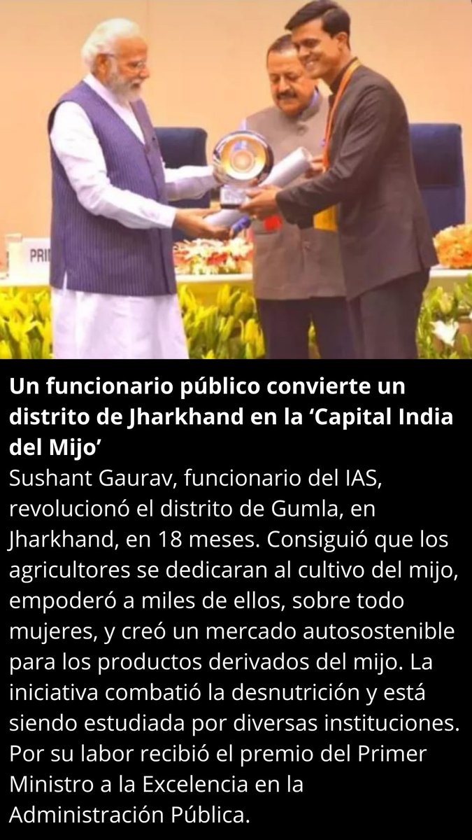 cpm_espanol's tweet photo. Un buen ejemplo de optimizar incentivos, infraestructuras e inspiración para #SalvarElSuelo con resultados increíbles para la economía, la ecología y la salud de la comunidad. La promoción es clave para que el cultivo del mijo tenga una mayor aceptación. Mis mejores deseos. -Sg https://t.co/29AvNK1HuD