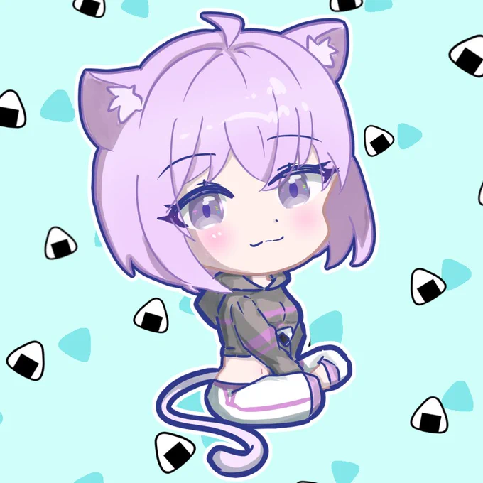 おはよーございます(๑╹ω╹๑ )  #猫又おかゆ #ホロライブ