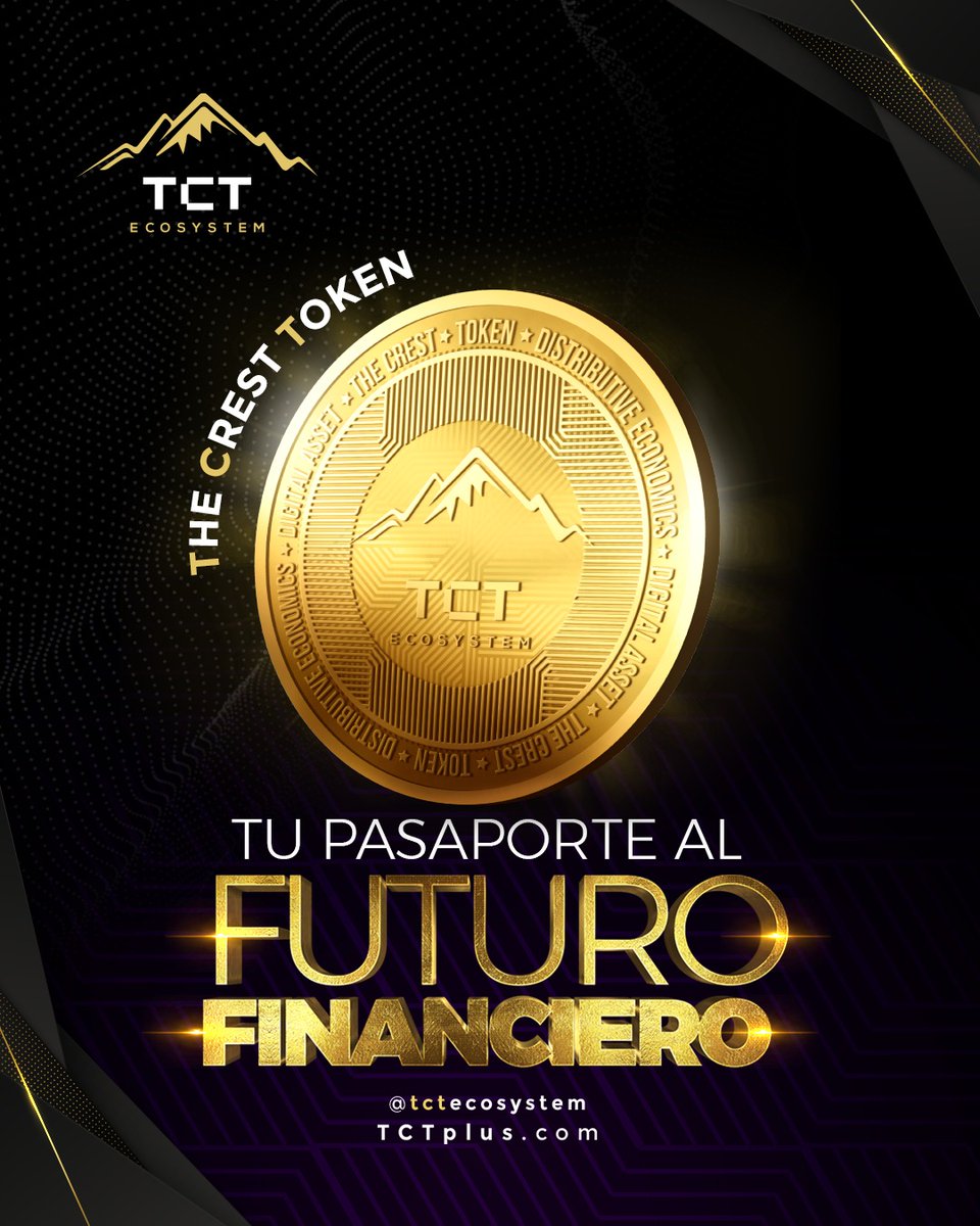 TCTecosystem's tweet photo. 🚀💰 Convierte cada transacción en una oportunidad para avanzar hacia tus metas financieras. Únete a la revolución y asegura tu camino hacia la libertad económica. 🌐🔒

Únete ahora ⬇️
https://t.co/aLCcxH7Mub

#FuturoFinanciero #MetasFinancieras  #Criptomonedas #TCT https://t.co/09yeRL1n6H