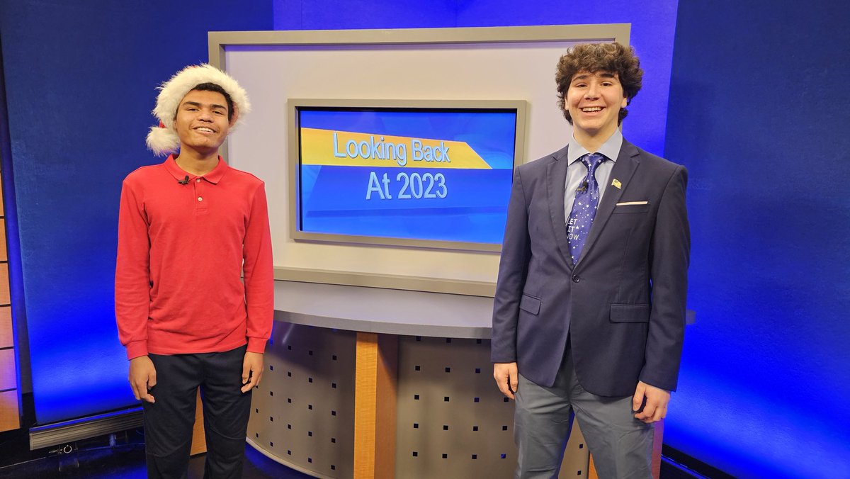 NeedhamChannel's tweet image. Tonight, tune into a special edition of the #NeedhamChannelNews, a look back on 2023, hosted by Arturo and Ben! Watch it on-air and online at 7:30! #TheNeedhamChannel #NeedhamMA #2023YearInReview #2023 @TNC_News1 @TNC_Sports