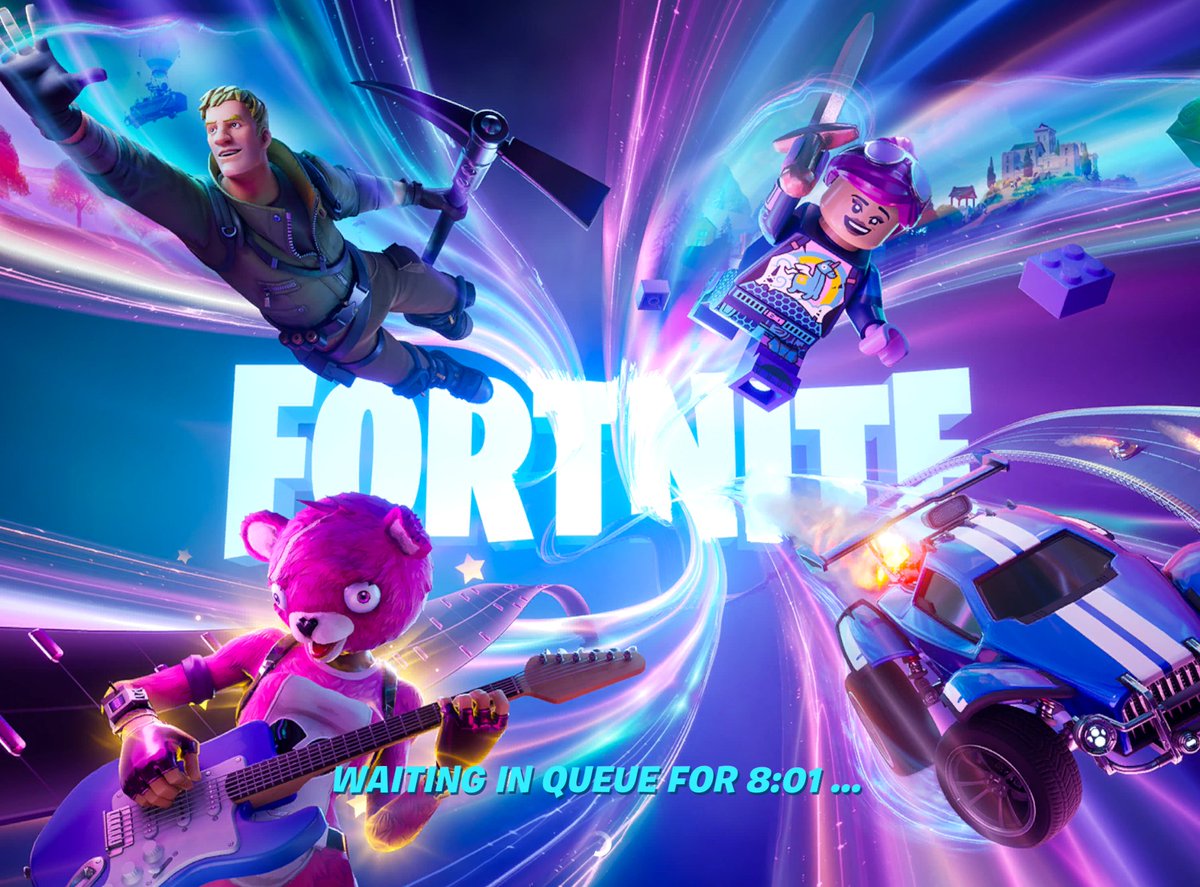 ChrisDaRage1's tweet photo. #fortnite queue keeps resetting #fortnitequeue #epicgames #FortniteLego #LEGOFortnite #fortnitedown https://t.co/QQzkaLFY9Q