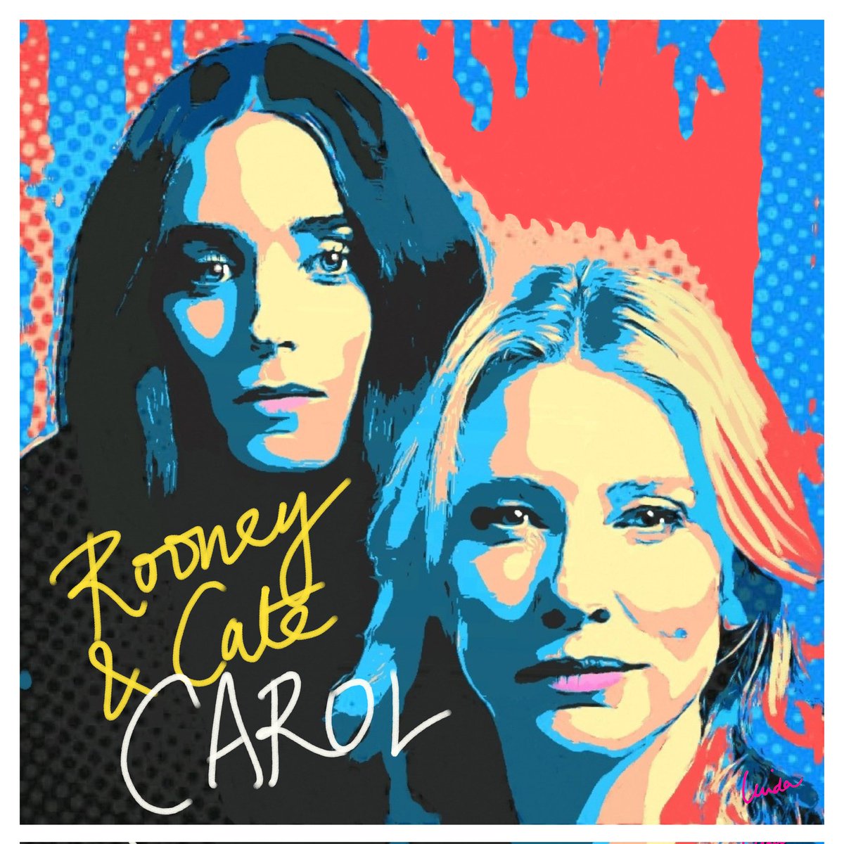 'Rooney and Cate: CAROL movie'

#HerstoryLEGENDS

#ADMIRATIONseries by #LindaMarieART

This portrait paying homage to actors Rooney Mara and Cate Blanchett for their onscreen adaptation of Patricia Highsmith's seminal novel The Price of Salt, CAROL.

#LMPfavs