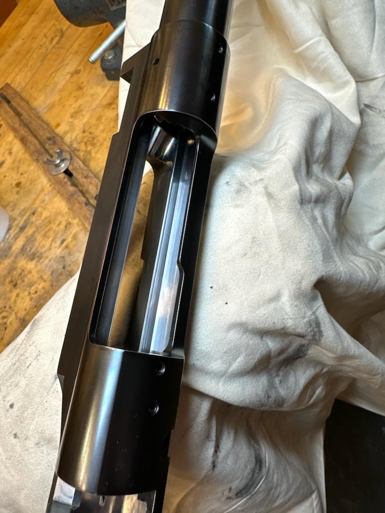 CustomGunmakers's tweet photo. Fresh rust bluing from Jeff Tapp! https://t.co/lHw4yf5ECr
