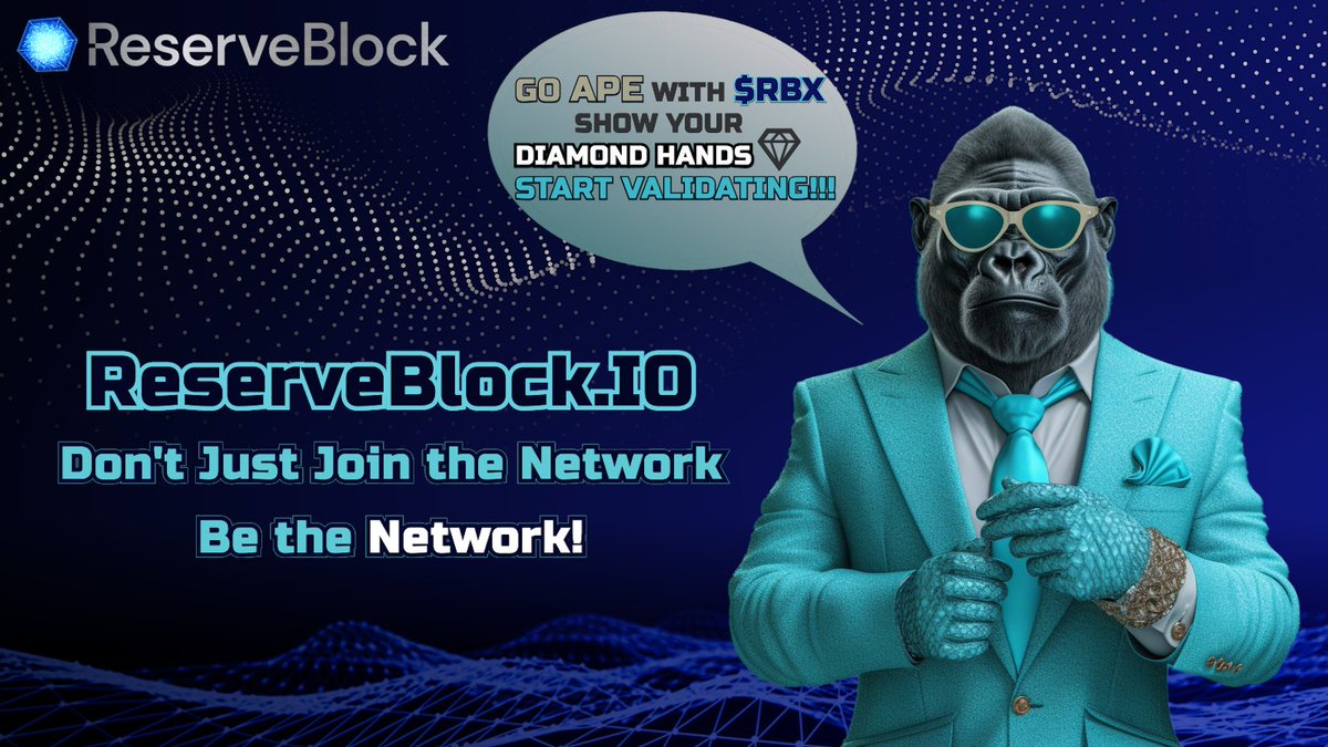VFXCommunity's tweet photo. π Show your π hands! Validate on ReserveBlock and earn Block Rewards. π° Start today and join the movement! #ReserveBlock #BlockRewards #CryptoCommunity #DiamondHands
Join and learn more: https://t.co/CKns6VMZon https://t.co/QckI4t2L8T