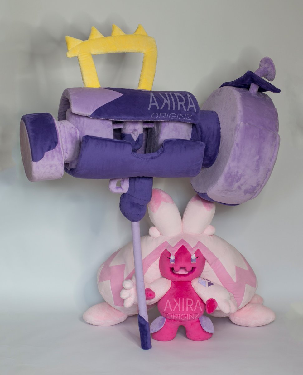 AkiraOriginz's tweet photo. 🛠️ Life Size Tinkaton Plush!! ⚒️ https://t.co/I72w7p3gbW