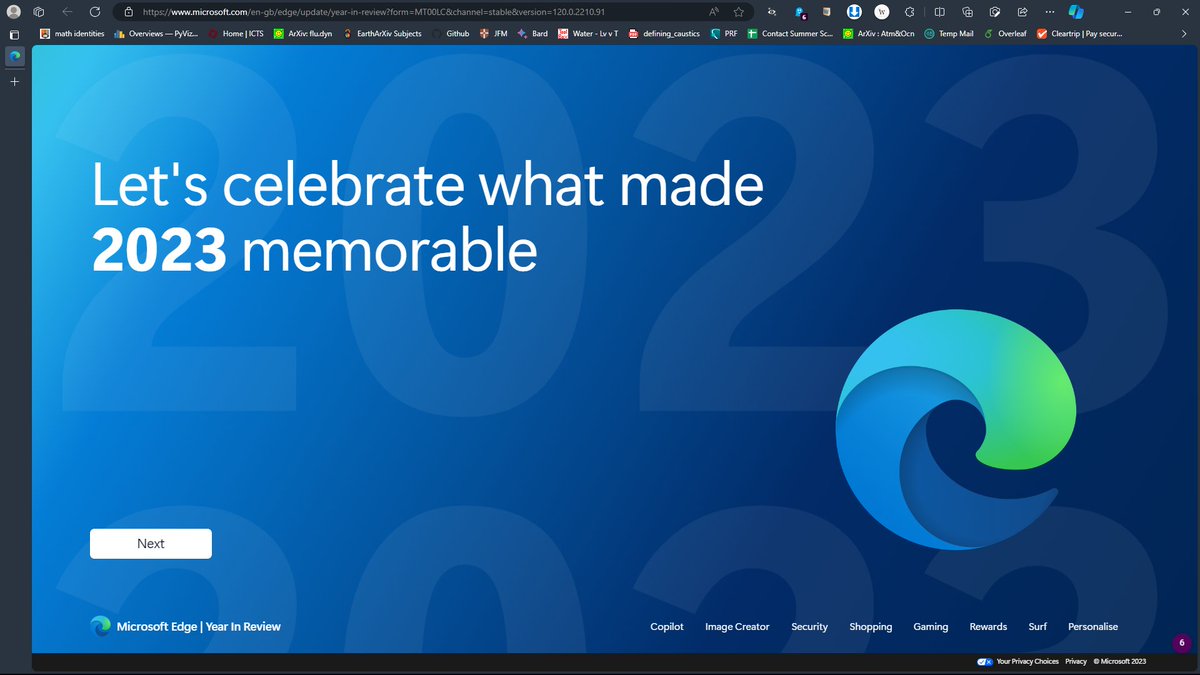 when your browser gives you a wrapped, you know it has gone too far.