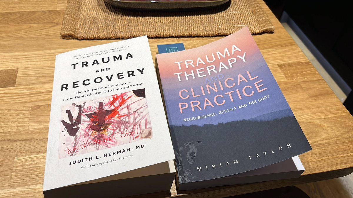 Prepping for new job in C-PTSD service. Any other recommendations 🙏