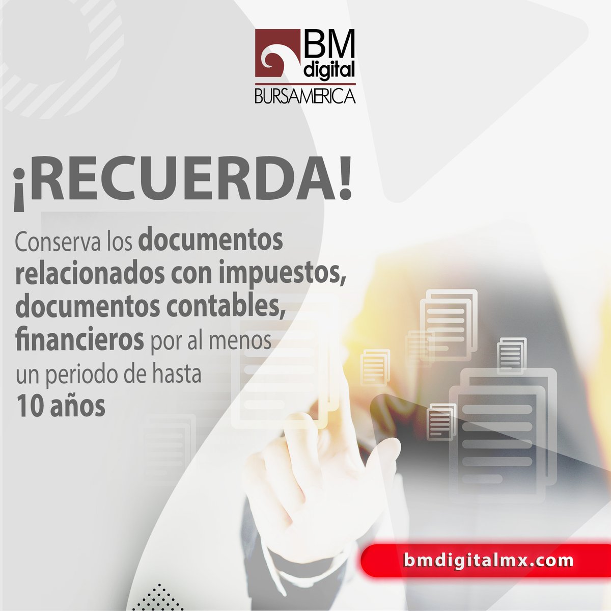 BMdigitalmx's tweet photo. En #BMDigital te ofrecemos servicios de manejo y organización de documentos físicos 🗂 y electrónicos. 💻

Administramos la información de tu organización, confía en nosotros te brindaremos seguridad y confidencialidad. 🔒

Cotiza nuestros servicios a través de:
📲 56 1083 5906 https://t.co/BvU7lGtdrP