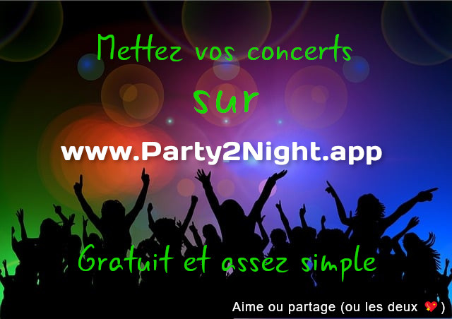 party2nightfr's tweet photo. 🌎🎶 https://t.co/b0xayzfNfR
#concert #festival #musique #party2night https://t.co/eZet19hEu6