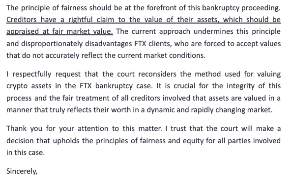 crypto_notte's tweet photo. To all FTX customer holding crypto assets, send today a letter to Judge John Dorsey and ask for the crypto prices to be revised up

crypto Petition Prices need to be revised ASAP, this is a priority, act fast

Don't know how to do it? I got you covered 👇

https://t.co/Ti5VTgXegt https://t.co/fheEjEh7Mj