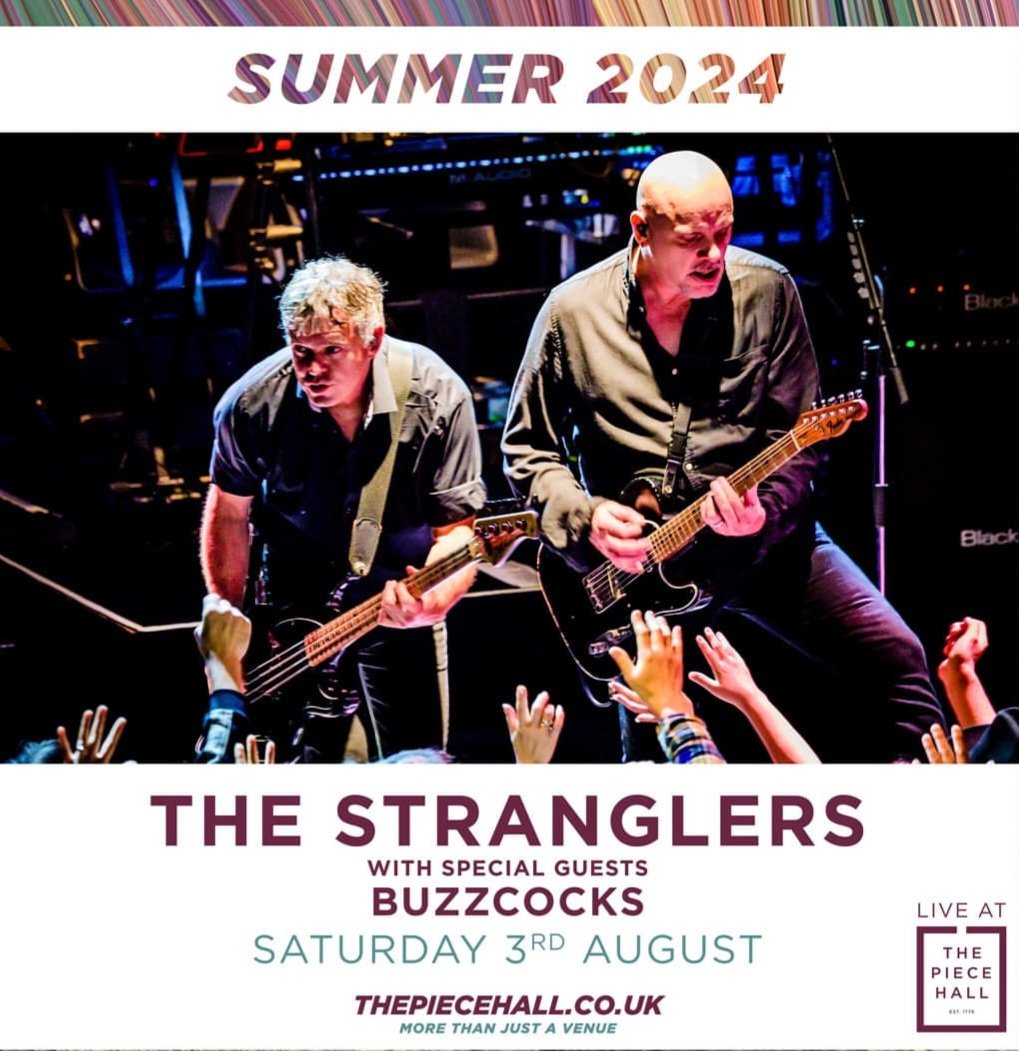 Tickets purchased #gigs #thestranglers #buzzcocks #piecehall #halifax